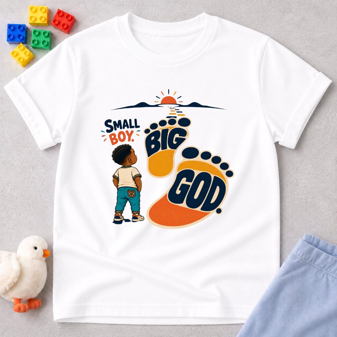 Small Boy Big God Shirt